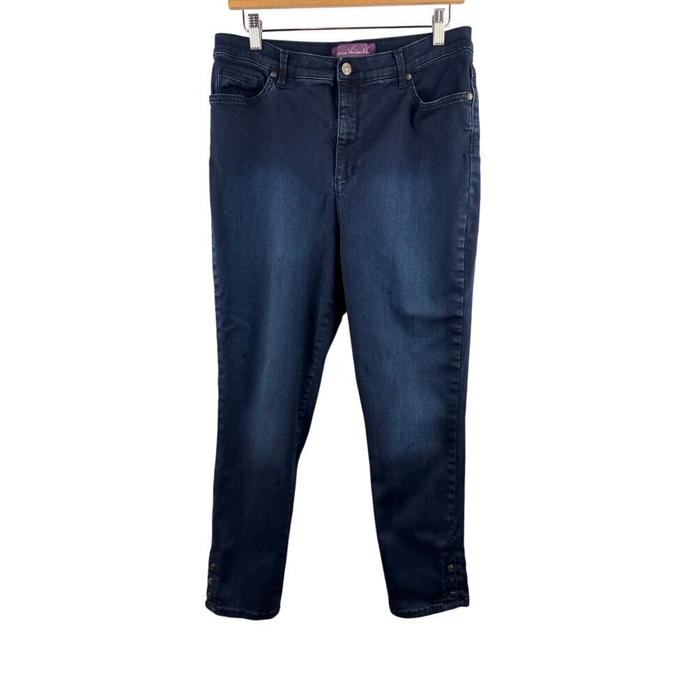 Women’s Gloria Vanderbilt Size 14 Dark Washed Blue Skinny Jeans